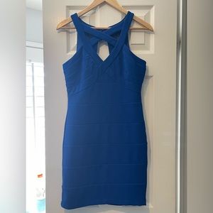 Blue Cocktail Dress